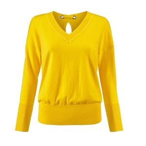 CAbi Canary Pullover - Size Small